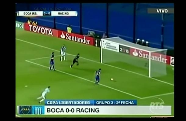 Boca Juniors y Racing Club se enfrentaron por Copa Libertadores